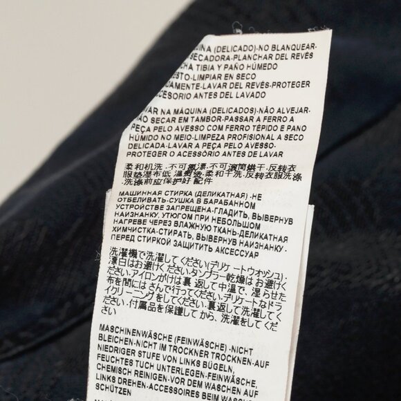 Versace Cody Navy & Black Jacquard Slim-Fit Jeans - Picture 16 of 16